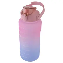 Motivation 2 Litre Water Bottle Pink-Blue Top
